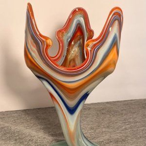 Glass Sculpture Retro Vintage Fragile